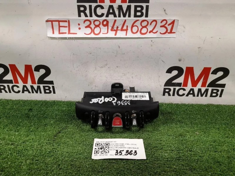Pulsantiera Multifunzione Centrale 6131 9328287-02 Mini MINI ONE F55 2014