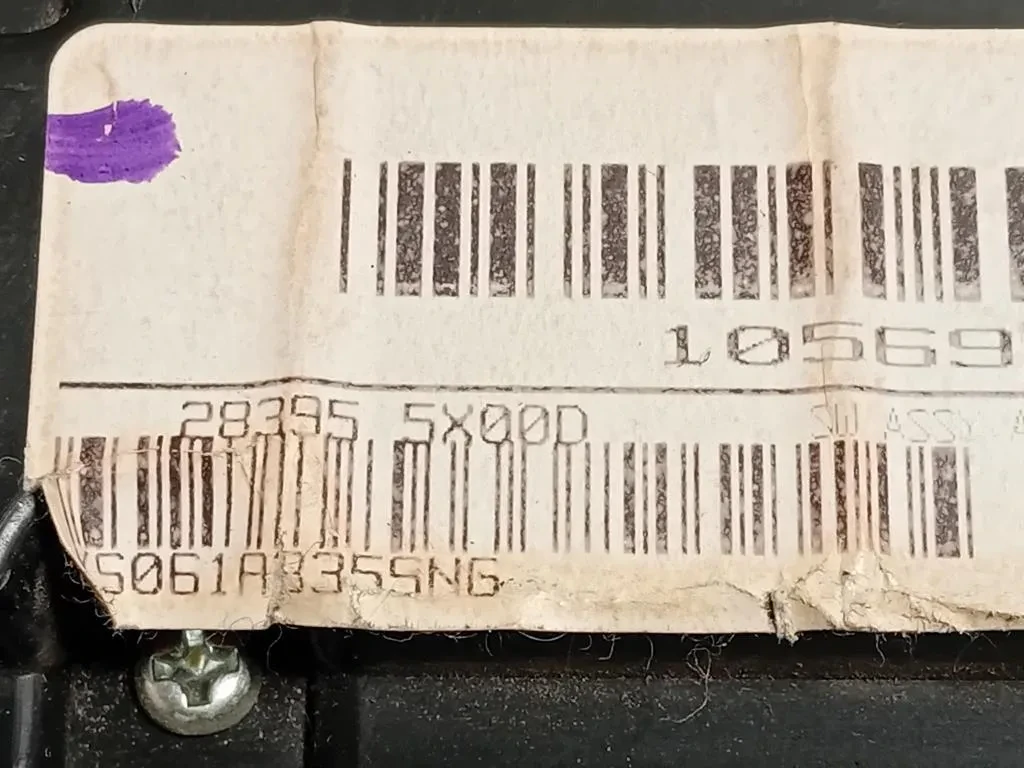 Pulsantiera Multifunzione Centrale 28395 5X00D Nissan Navara 2010