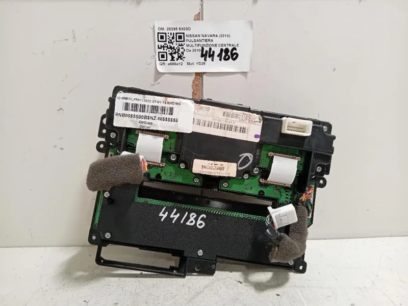 Pulsantiera Multifunzione Centrale 28395 5X00D Nissan Navara 2010