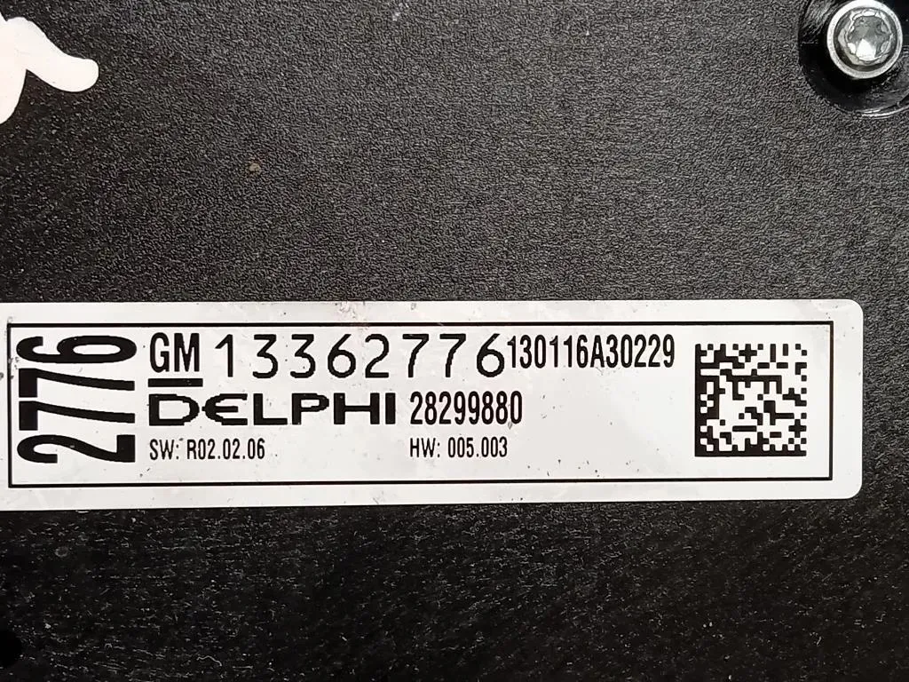 Pulsantiera Multifunzione Centrale 13362776 Opel Meriva B 2014