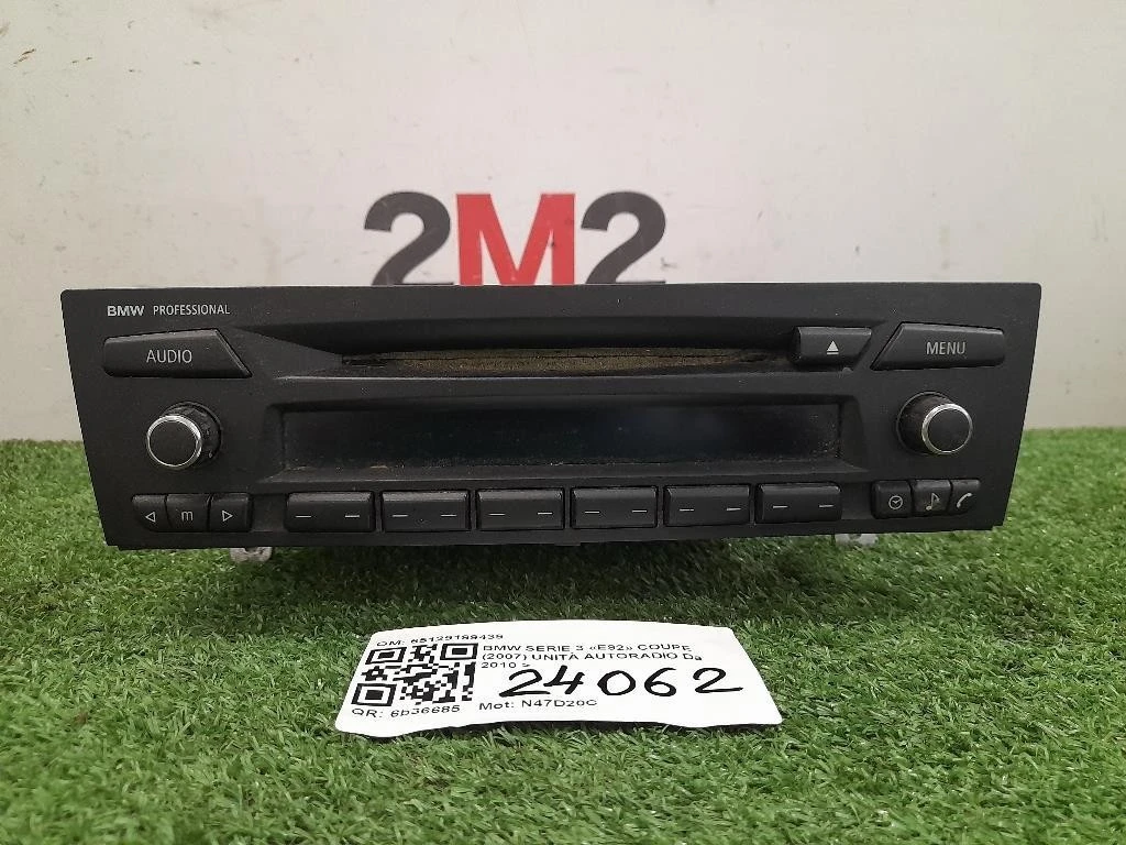 Unità Autoradio 65129199439 Bmw Serie 3 E92 Coupe 2007