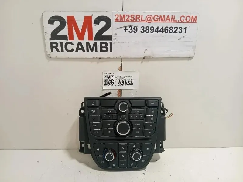 Pulsantiera Multifunzione Centrale 13362776 COMANDI CONTROLLO CLIMA Opel Meriva B 2014