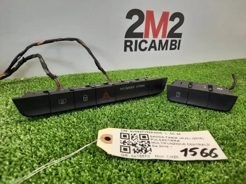 Pulsantiera Multifunzione Centrale 6V0927132AWHS Skoda Fabia NJ3 2018