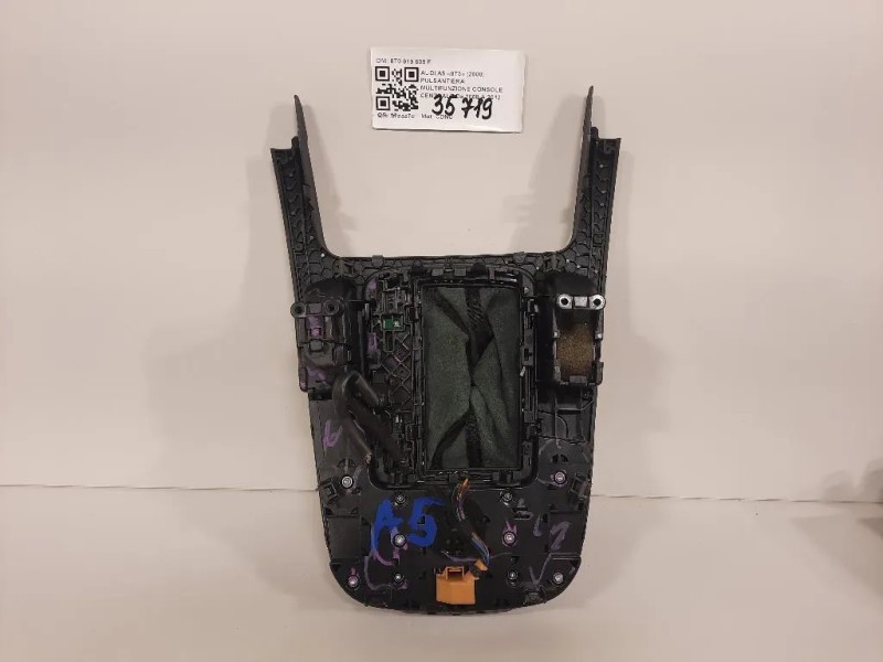 Pulsantiera Multifunzione Console Centrale 8T0 919 609 F Audi A5 8T3 2008