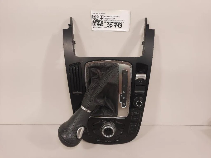 Pulsantiera Multifunzione Console Centrale 8T0 919 609 F Audi A5 8T3 2008