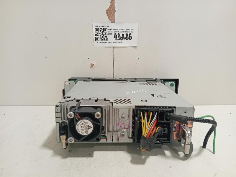 Unità Autoradio 9176832-01 Bmw Serie 5 E60 Berlina 2004