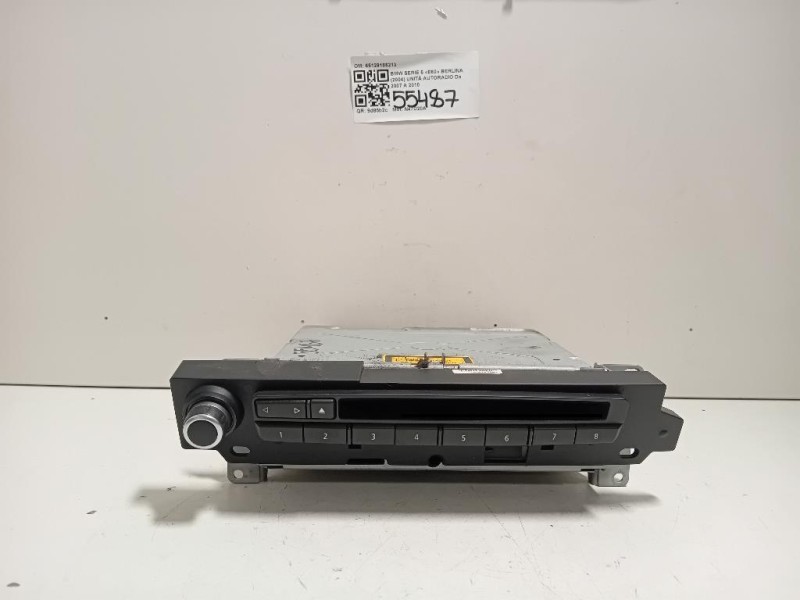 Unità Autoradio 65129186213 Bmw Serie 5 E60 Berlina 2004