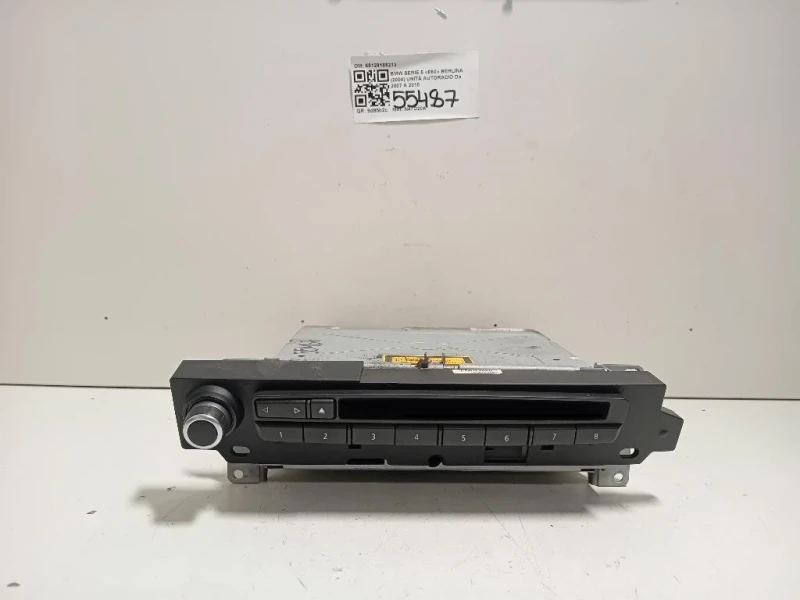 Unità Autoradio 65129186213 Bmw Serie 5 E60 Berlina 2004