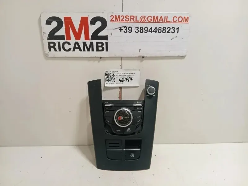Pulsantiera Unità Autoradio 8V0919614P Audi A3 8VA Sportback 2012