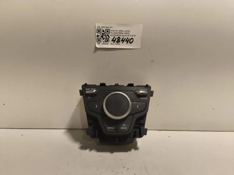 Pulsantiera Unità Autoradio 8W2 864 261 Audi A4 8W2 2015