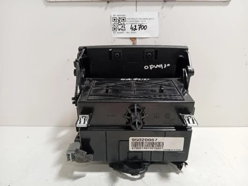Pulsantiera Unità Autoradio 95020069 Chevrolet Orlando 2011