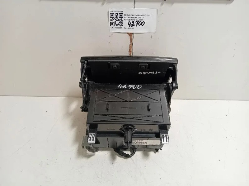 Pulsantiera Unità Autoradio 95020069 Chevrolet Orlando 2011