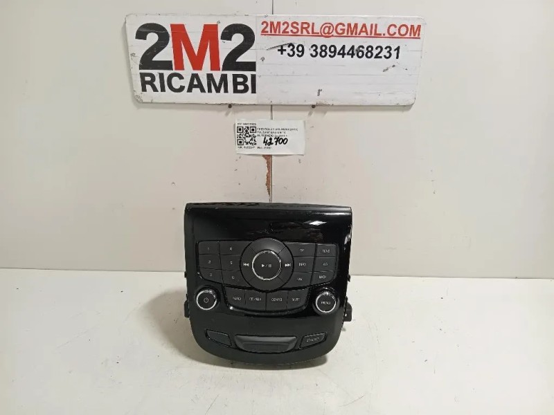 Pulsantiera Unità Autoradio 95020069 Chevrolet Orlando 2011