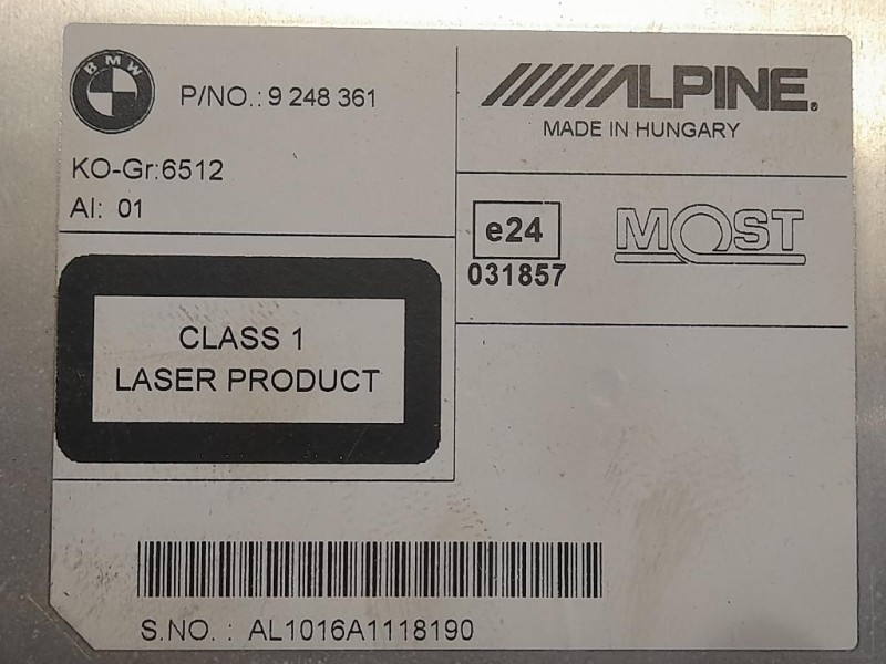 Pulsantiera Unità Autoradio 95020069 Chevrolet Orlando 2011