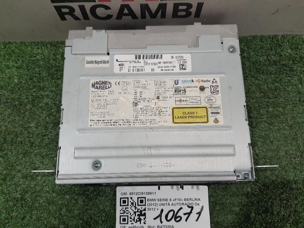 Pulsantiera Unità Autoradio 95020067 Chevrolet Orlando 2011