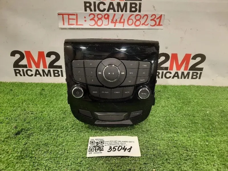Pulsantiera Unità Autoradio 95020067 Chevrolet Orlando 2011