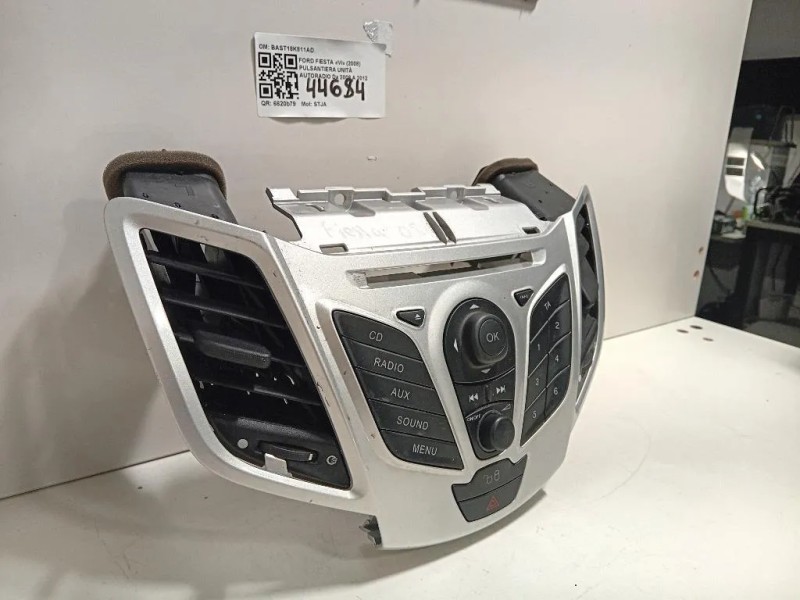 Pulsantiera Unità Autoradio BAST18K811AD Ford Fiesta VI 2008