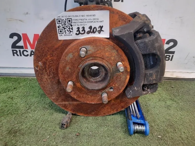 Meccanica Completa ANT DX AY1C-3K170-BA C1BC 18045 BD Ford Fiesta VI 2012