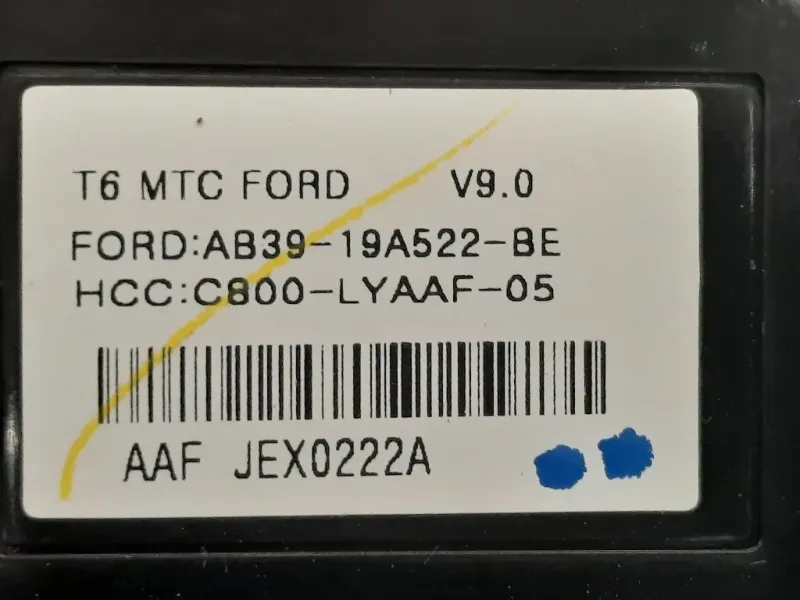 Pulsantiera Unità Autoradio AB39-18K811-AF Ford Ranger IV 2012