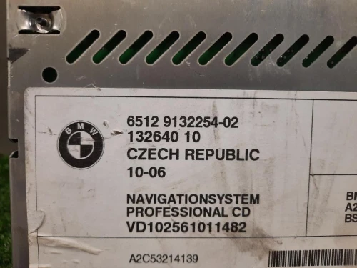 Unità Autoradio 65129132254 Bmw Z4 E85 Cabrio 2003