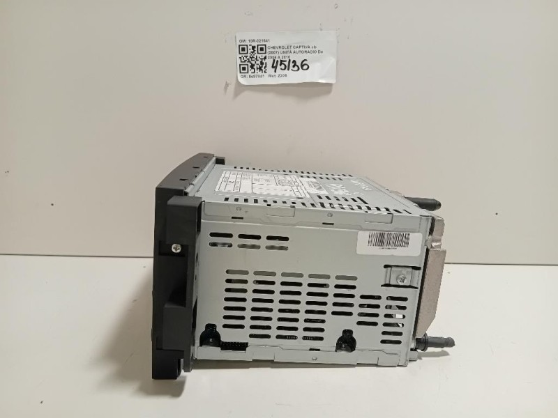 Pulsantiera Unità Autoradio A2059055201 Mercedes Classe C W205 2014