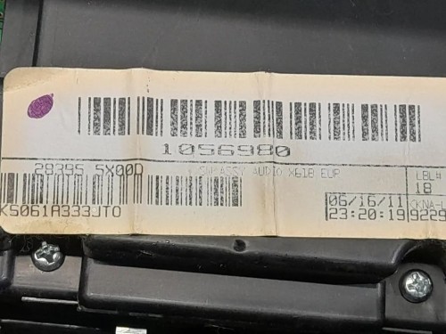Pulsantiera Unità Autoradio  Nissan Navara 2010