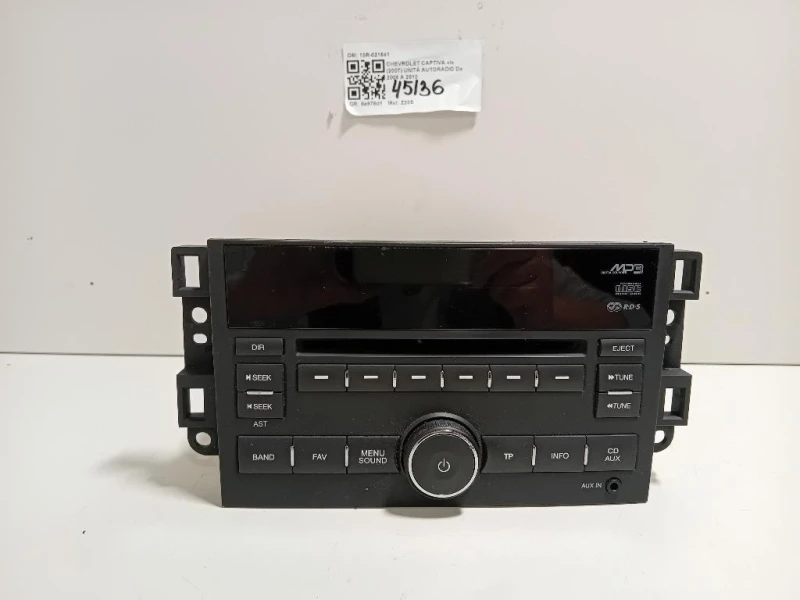 Unità Autoradio 10R-021641 Chevrolet Captiva I 2007