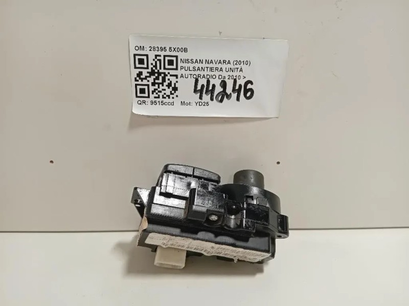 Pulsantiera Unità Autoradio 28395 5X00B Nissan Navara 2010 Pulsantiera Unità Autoradio 28395 5X00B Nissan Navara 2010