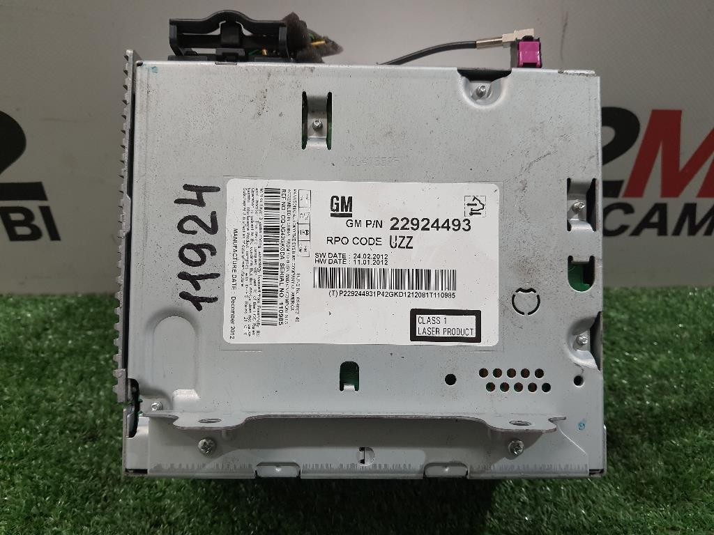 Pulsantiera Unità Autoradio 13346050 13346092 Opel Astra J 2010