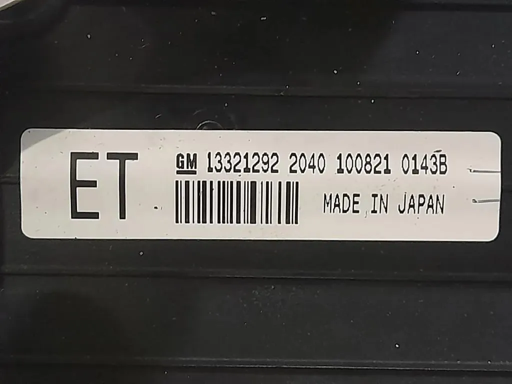 Pulsantiera Unità Autoradio 13321292 Opel Insignia A 2009