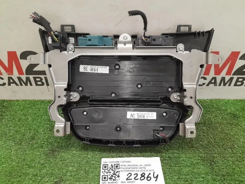 Pulsantiera Unità Autoradio 13273255 13273095 Opel Insignia A 2009