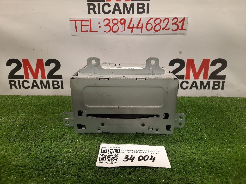 Pulsantiera Unità Autoradio 13273252 13273095 Opel Insignia A 2009