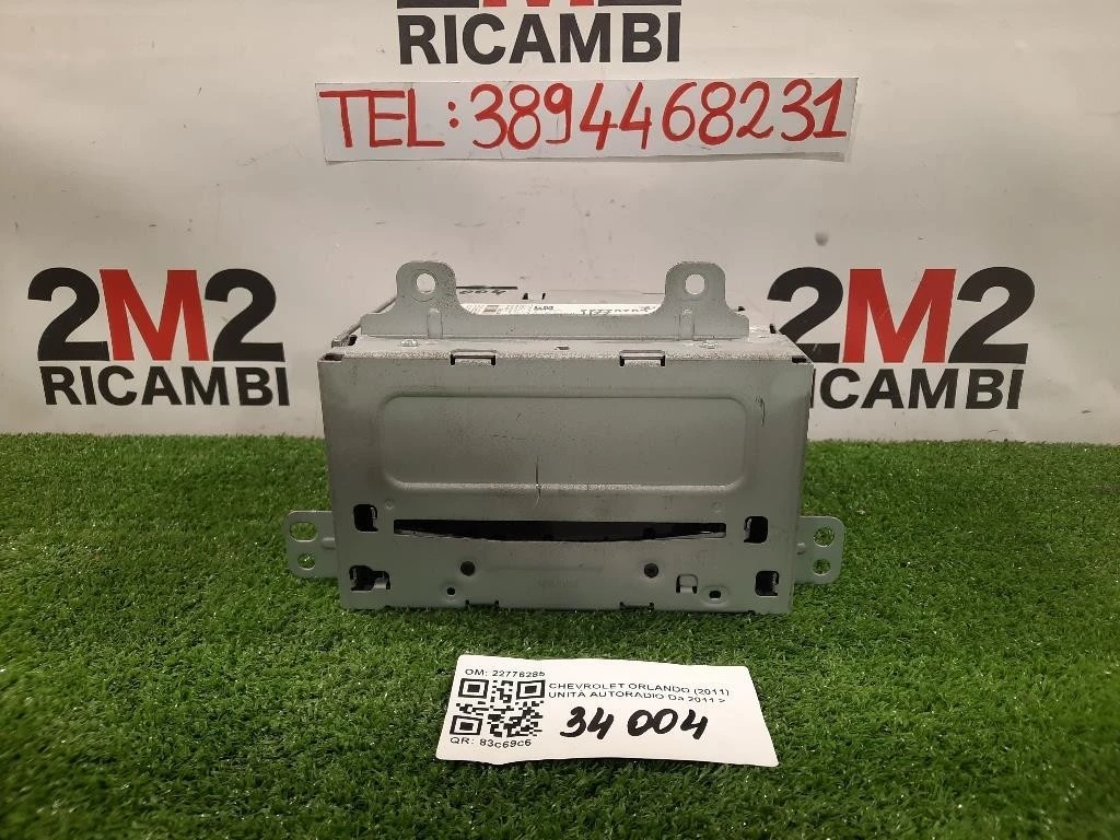 Unità Autoradio 22776285 Chevrolet Orlando 2011