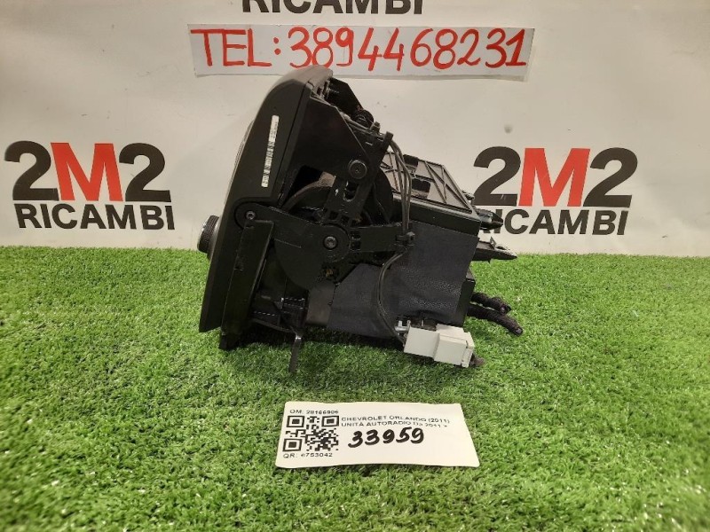 Pulsantiera Unità Autoradio 13362776 13360099 Opel Meriva B 2010