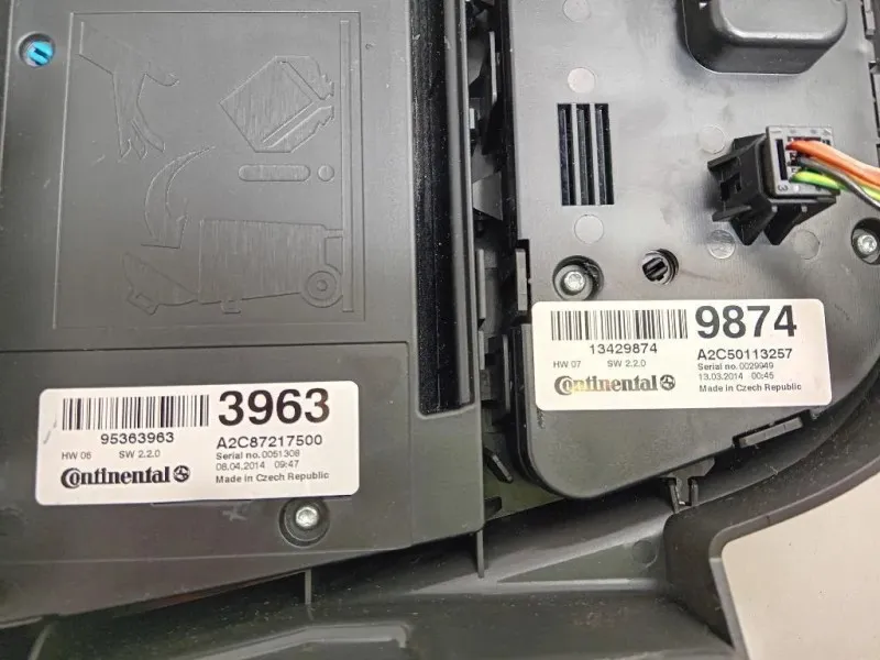 Pulsantiera Unità Autoradio 95363963 Opel Mokka 2013