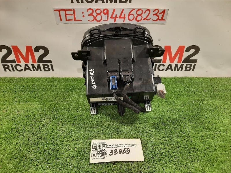 Pulsantiera Unità Autoradio 95363963 Opel Mokka 2013 Pulsantiera Unità Autoradio 95363963 Opel Mokka 2013