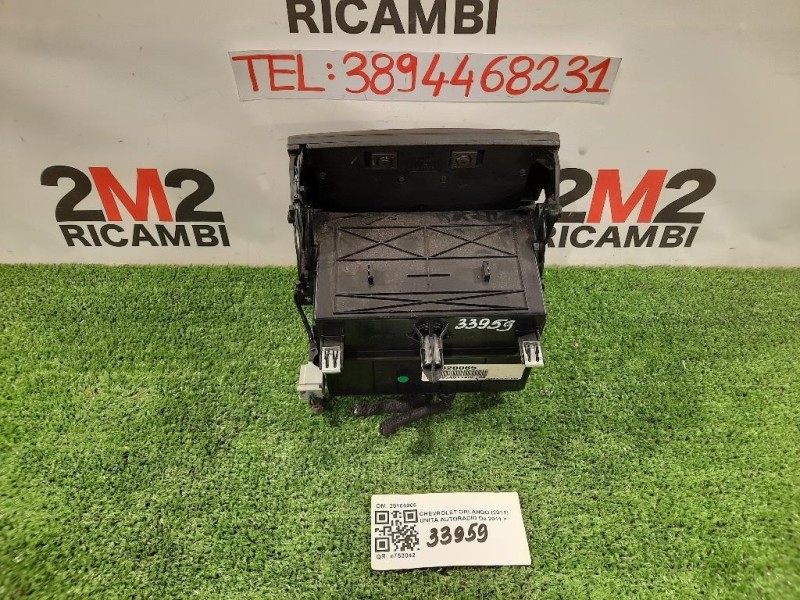 Pulsantiera Unità Autoradio 95363963 Opel Mokka 2013 Pulsantiera Unità Autoradio 95363963 Opel Mokka 2013