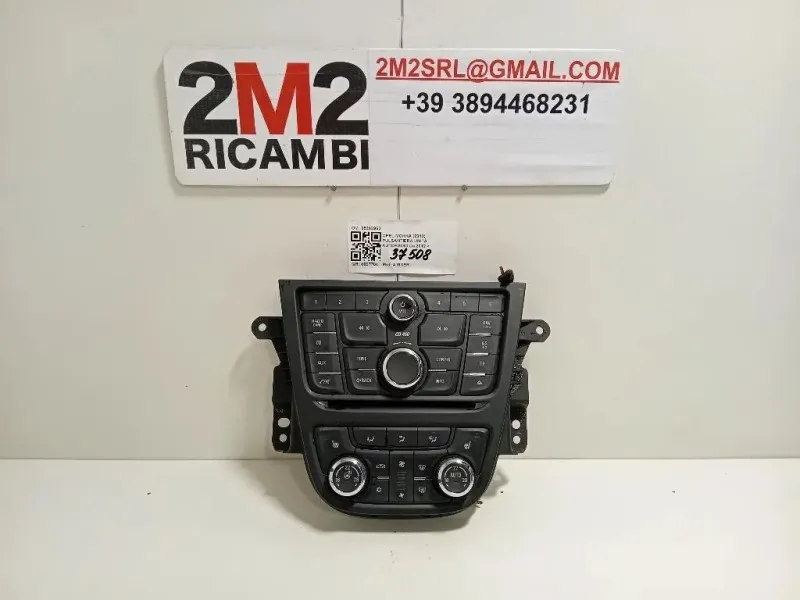 Pulsantiera Unità Autoradio 95363963 Opel Mokka 2013
