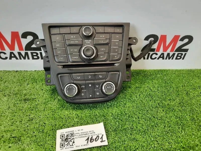 Pulsantiera Unità Autoradio 95383985 Opel Mokka 2013