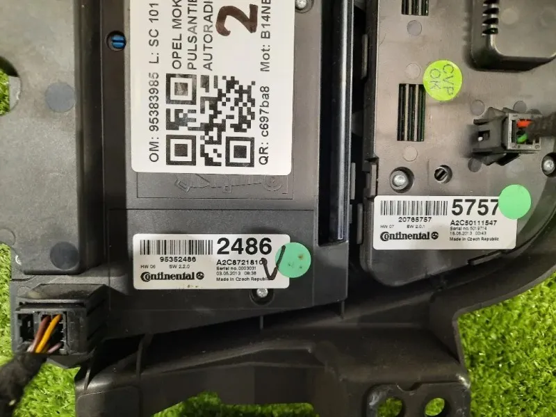 Pulsantiera Unità Autoradio 95383985 PULSANTIERA + MODULO RISCALDAMENTO Opel Mokka 2013