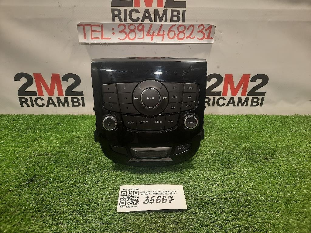 Unità Autoradio 95020067 Chevrolet Orlando 2011