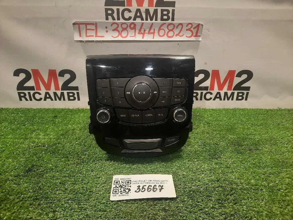 Unità Autoradio 95020067 Chevrolet Orlando 2011