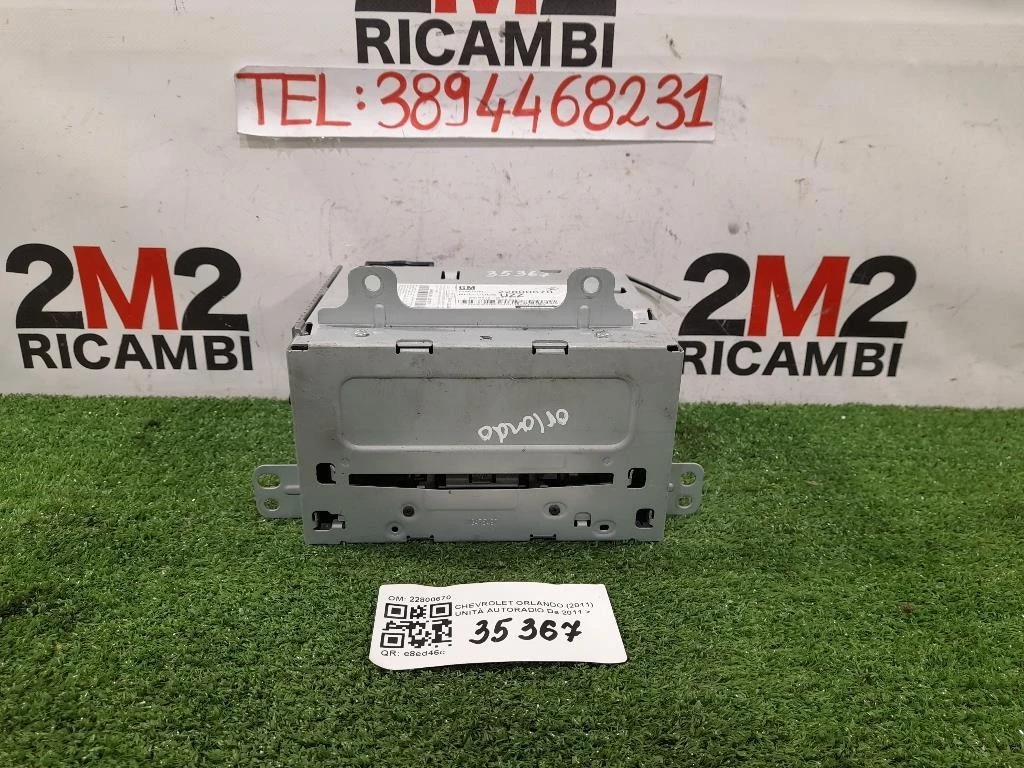 Unità Autoradio 22800670 Chevrolet Orlando 2011