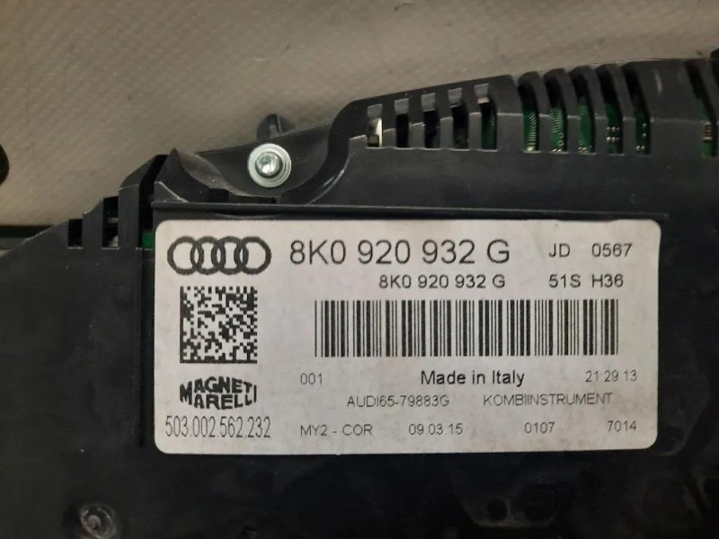 Quadro Strumenti 8K0920932G Audi A4 8K5 Avant 2012