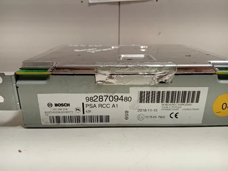 Unità Autoradio 9828709480 Citroen C3 III 2016