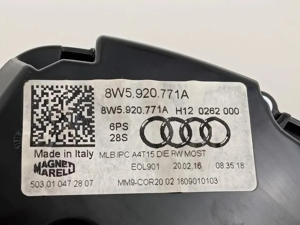 Quadro Strumenti 8W5920771A Audi A4 8W5 Avant 2015