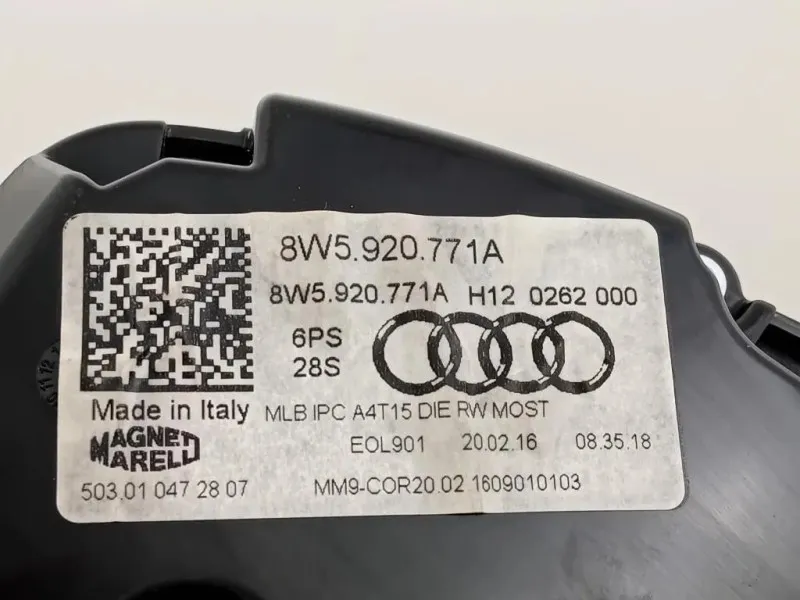 Quadro Strumenti 8W5920771A Audi A4 8W5 Avant 2015