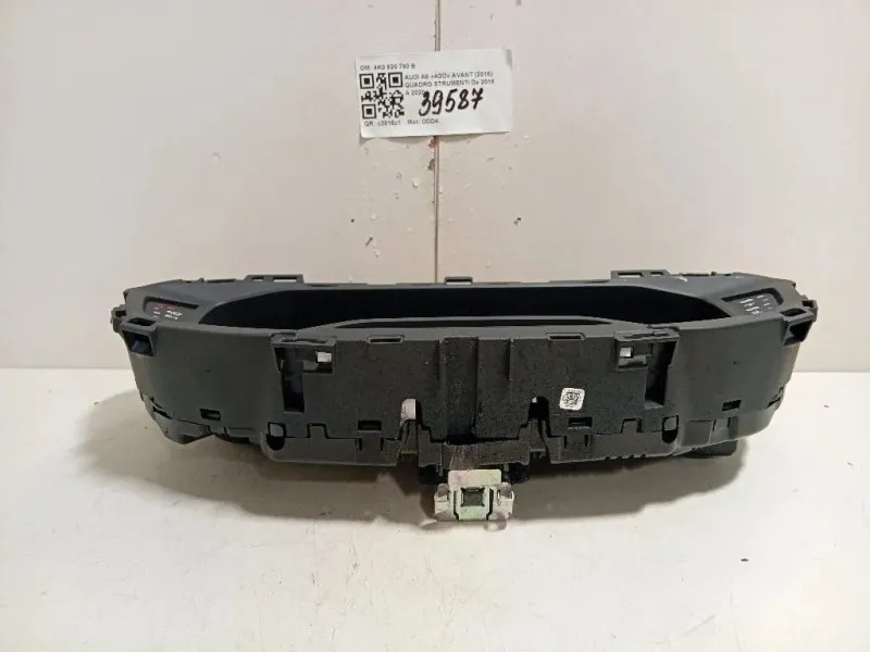 Quadro Strumenti 4K0920790B TACCHIMETRO QUADRO Audi A6 4GD Avant 2016