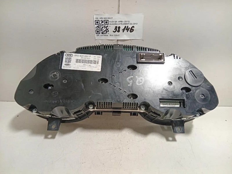 Quadro Strumenti 8R0920930P Audi Q5 8RB 2012