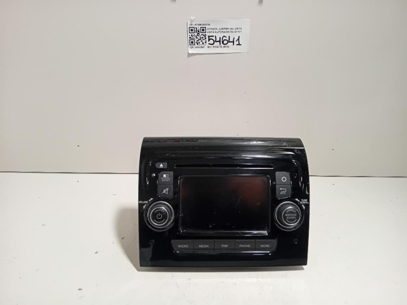 Unità Autoradio 07356258210 Citroen Jumper III 2014